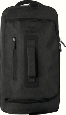 ERIMA All-in-One Bag Rucksack und Sporttasche Schwarz NEU