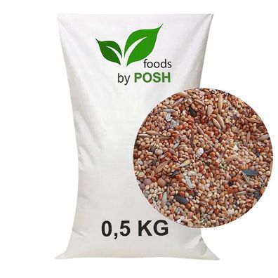 0,5KG Vogelfutter SUPER Preis Streufutter Vogelfuttermischung 4 Jahreszeiten TOP (0,5