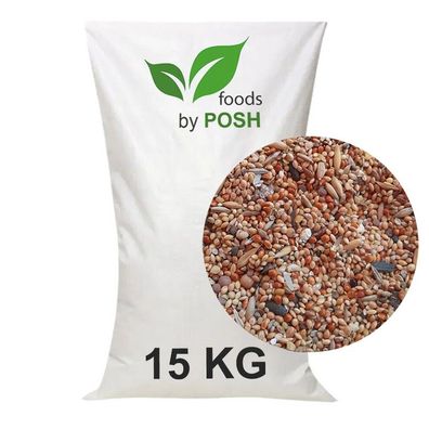 15 KG Vogelfutter SUPER Preis Streufutter Vogelfuttermischung 4 Jahreszeiten TOP