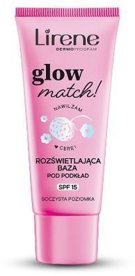 Lirene Glow Match, Illuminierende Grundierung mit LSF 15