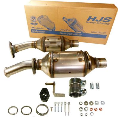 HJS DPF Rußpartikelfilter Nachrüstsatz Fiat Ducato 230 244 2.3 2.8 JTD 93321710