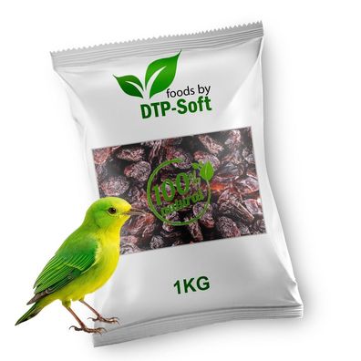 Vogelfutter | Wildvogelfutter Ganzjährig | Futterrosinen | Rosinen | Vögel 1kg