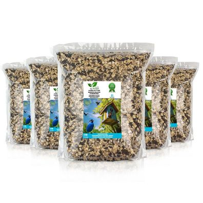 Vogelfutter Wildvogelfutter Streufutter fér Vögel Ganzjahresfétterung Mix B 15KG