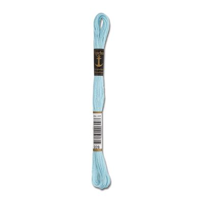 8m Anchor Stickgarn - Farbe 928 - gletscherblau