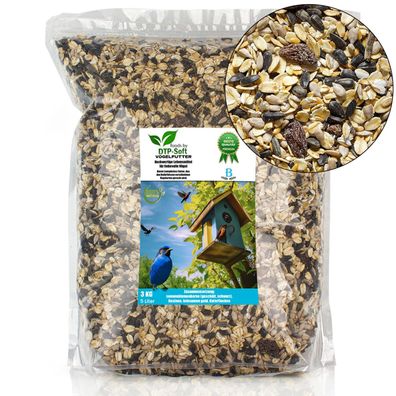 Vogelfutter Wildvogelfutter Streufutter fér Vögel Ganzjahresfétterung Mix B 3KG