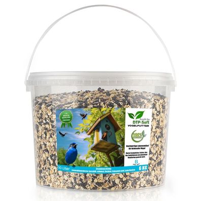 Vogelfutter Wildvogelfutter Streufutter fér Vögel Ganzjahresfétterung Mix B (6KG)