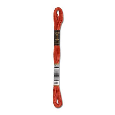 8m Anchor Stickgarn - Farbe 339 - zimt