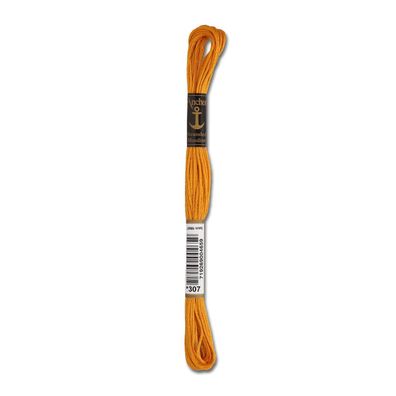 8m Anchor Stickgarn - Farbe 307 - altgold