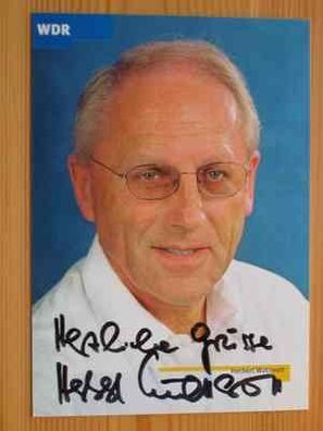 Tour de France WDR Fernsehmoderator Herbert Watterott - handsigniertes Autogramm!!!