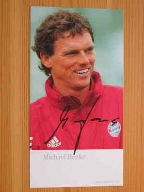 FC Bayern München Michael Henke - Autogramm!!!