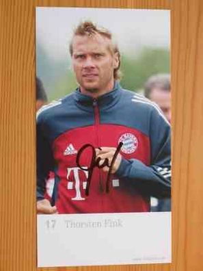 FC Bayern München Thorsten Fink - handsigniertes Autogramm!!!