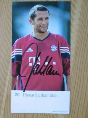 FC Bayern München - Hasan Salihamidzic - handsigniertes Autogramm!!!