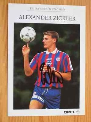FC Bayern München - Alexander Zickler - handsigniertes Autogramm!!!