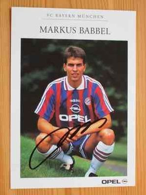 FC Bayern München Markus Babbel handsign. Autogramm!!!