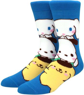 Cinnamoroll Blaue Socken - Kätzchen Motiv-Socken - Sanrio Cartoon Socken