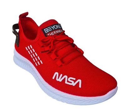 NASA CSK2035 Herren Schuhe Sneaker Freizeitschuhe Laufschuhe Sportschuhe rot