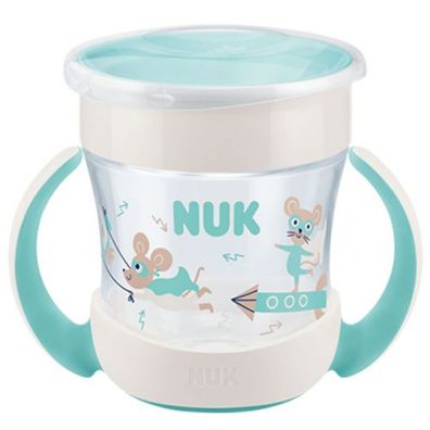 NUK Mini Magic Cup mit Trinkrand und Deckel 160 ml 3fach sortiert