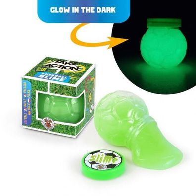 Trendhaus TAKE ACTION Fußball Slime glow in the Dark 60g