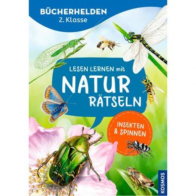 Kosmos Bücherhelden Naturrätsel - Insekten & Spinnen