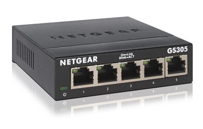 Netgear GS305 5-Port Gigabit Switch Metallgehäuse