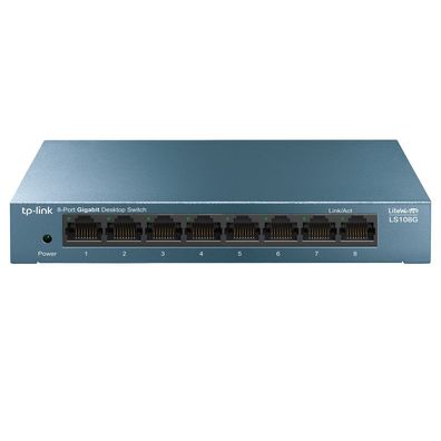 TP-Link LS108G LiteWave 8-Port Gigabit Desktop Switch