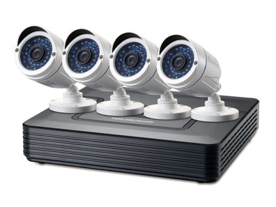 LevelOne DSK-4001 4-Channel CCTV Überwachungs-Kit