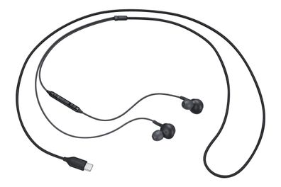 Samsung Earphones USB Type-C EO-IC100, Sound by AKG, Black