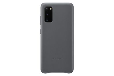 Samsung Leather Cover EF-VG980 für Galaxy S20, Gray