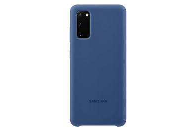 Samsung Silicone Cover EF-PG980 für Galaxy S20, Navy