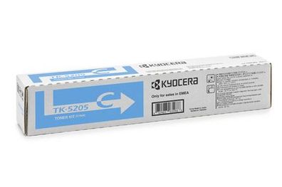 Kyocera Toner TK-5205C Cyan (bis 12.000 Seiten)