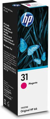 HP Tintenflasche Nr. 31 1VU27AE Magenta (70 ml, ca. 8.000 S.)