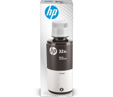 HP Tintenflasche Nr. 32 1VV24AE Schwarz (135 ml, ca. 6.000 S.)