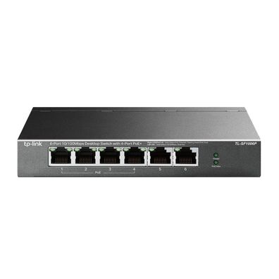 TP-Link TL-SF1006P 6-Port 10/100Mbps (4x PoE+) Switch