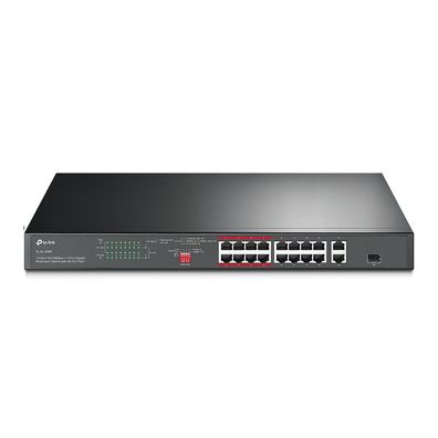 TP-Link TL-SL1218P 16-Port 10/100 Mbps PoE+ Switch