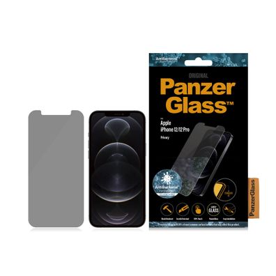 PanzerGlass iPhone 12/12 Pro Privacy Antibakt., StandardFit
