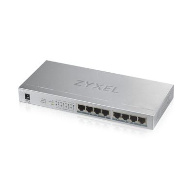 GS1008-HP 8-Port Desktop Gigabit PoE+ Switch