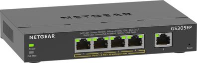 Netgear GS305EP 5-Port Gb Eth PoE+ Smart Mgd Plus Switch