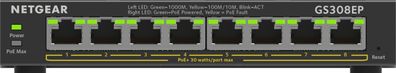 Netgear GS308EP 8-Port Gb Eth PoE+ Smart Mgd Plus Switch