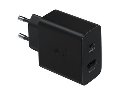 Samsung 30W Power Adapter Duo TA220N, Black