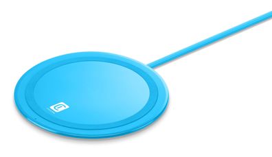 Cellularline Neon Wireless Charger, Blue