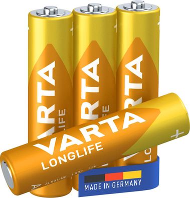 VARTA Longlife AAA Blister 4