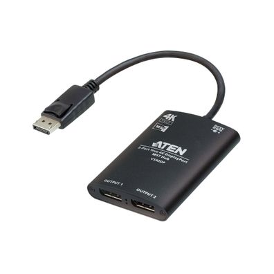 ATEN VS92DP Video-Splitter True 4K DisplayPort 2-fach MST Hub