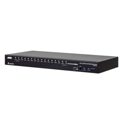 ATEN CS18216 KVM-Switch 16-fach, 4K HDMI, USB 3.0, Audio