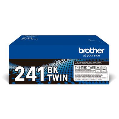 Brother Toner Doppelpack TN-241BKTWIN (ca. 2x 2500 Seiten)