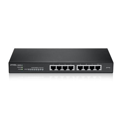 Zyxel GS1915-8, 8-port GbE Smart Switch, NebulaFlex, desktop