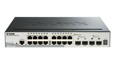 D-Link DGS-1510-20 20-Port Smart Managed Gigabit Stack Switch