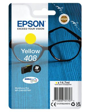 Epson Tintenpatrone 408 DURABrite Ultra Gelb