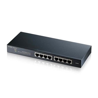 ZyXEL GS1900-8 V2 8 Port GbE L2 smart switch, desktop, fanless