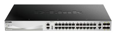 D-Link DGS-3130-30TS/E 30-Port L2+ Gigabit Stack Switch