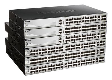 D-Link DGS-3130-30PS/E 30-Port L2+ PoE Gigabit Stack Switch